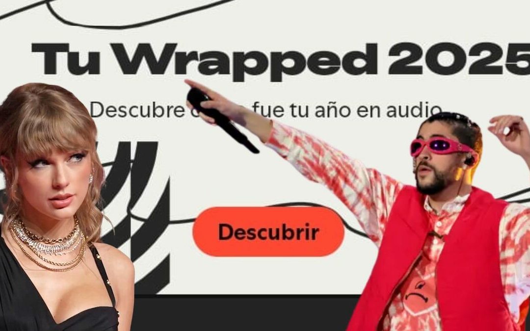 Bad Bunny Domina Spotify Wrapped 2025: Huntrix y Taylor Swift en el Top Global