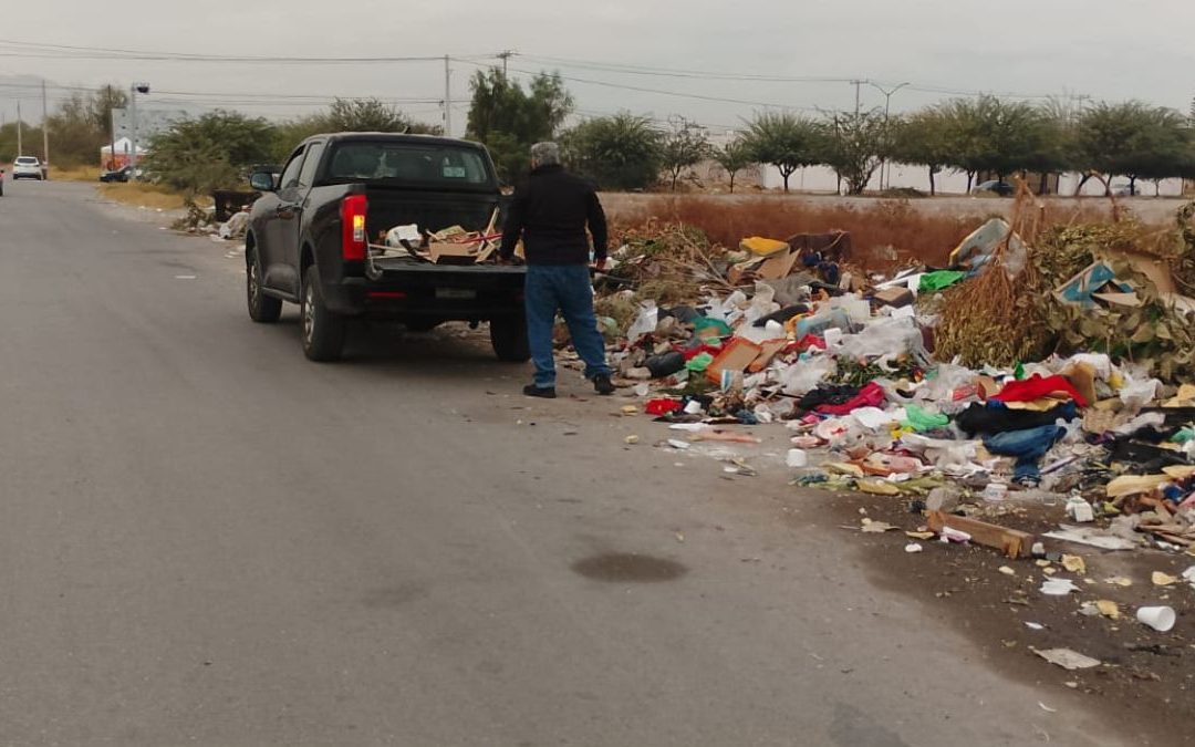Detenciones en Monterreal de Torreón por el Arrojo de Basura