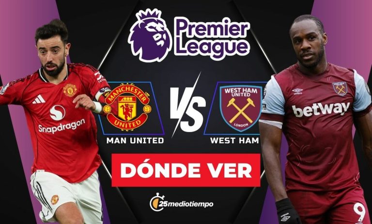 Manchester United vs. West Ham: Horario y Dónde Ver EN VIVO el Partido de la Jornada 14 de la Premier League
