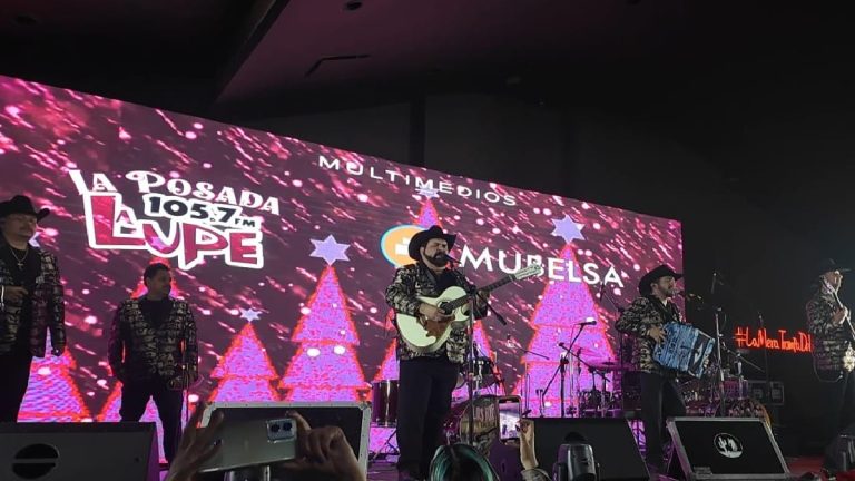 Las Familias Celebran la Posada 2025 de La Lupe 105.7 con Fuego Indio y Salomón Robles