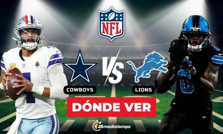 Cowboys vs. Lions: Descubre cómo ver EN VIVO el Thursday Night Football de la Semana 14 NFL 2025