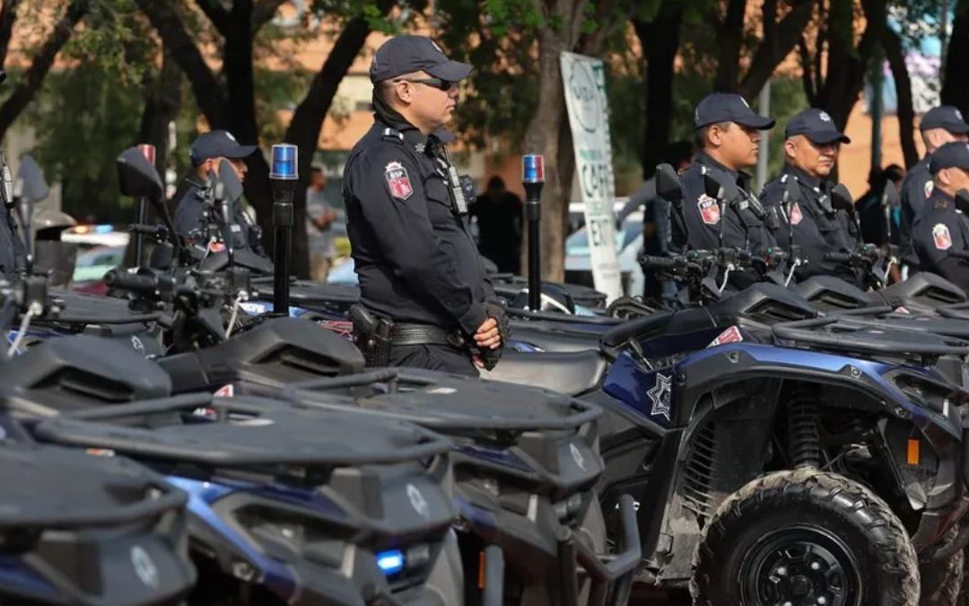 San Pedro Aumenta la Seguridad Pública con 38 Nuevas Motopatrullas de Alta Potencia