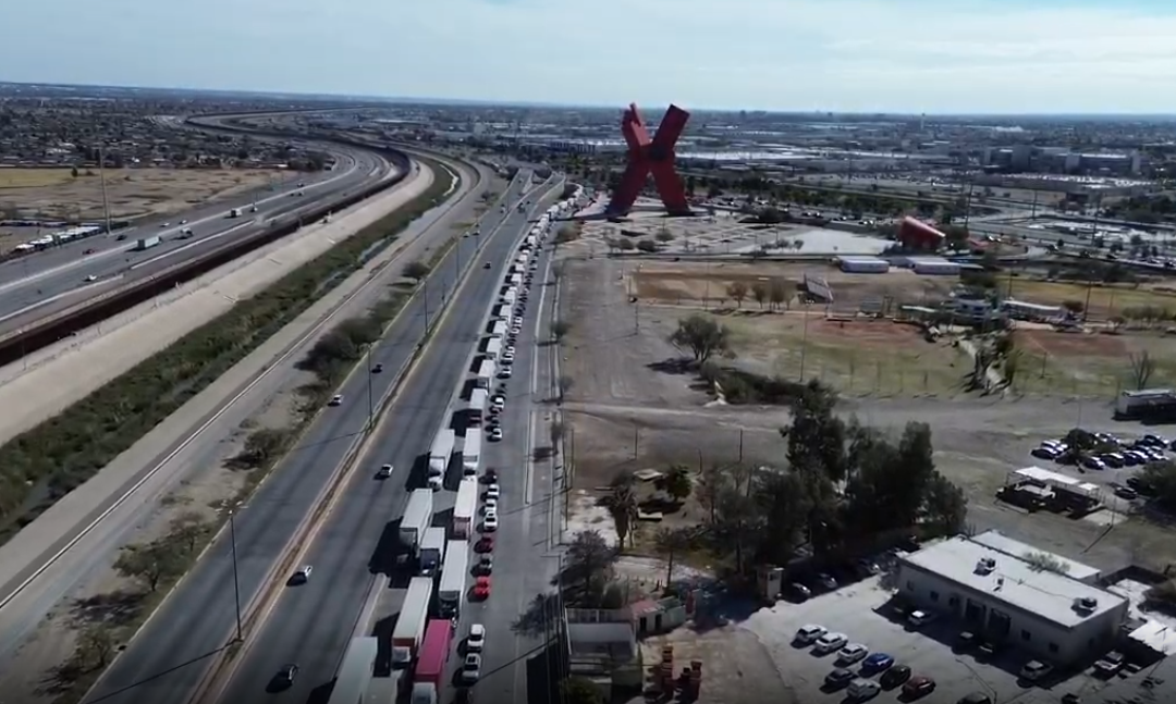 Bloqueos en Chihuahua: Agricultores Luchan Contra la Nueva Ley de Aguas y Paralizan Comercio con EE.UU.
