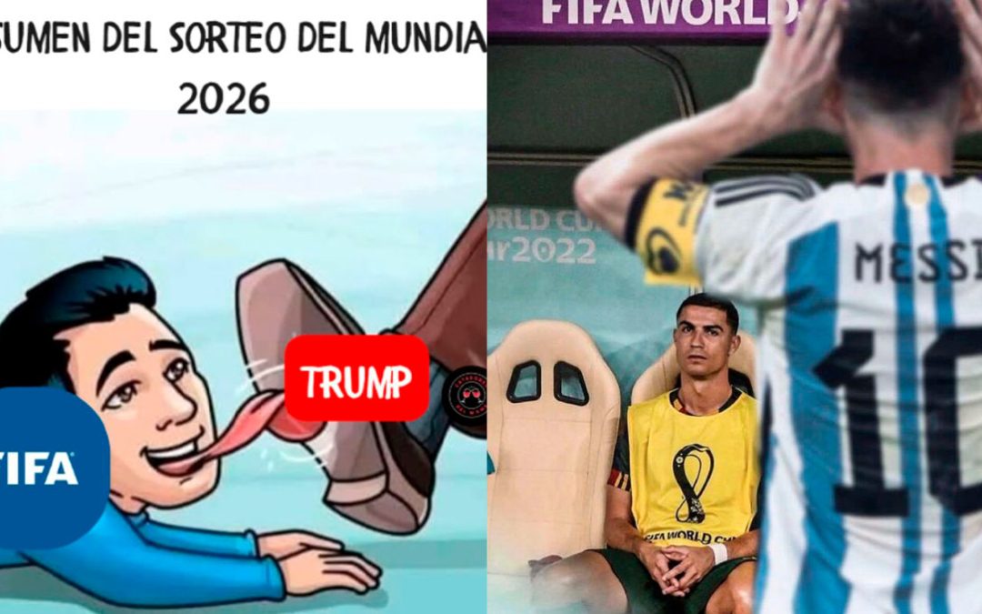 Memes y la ILUSIÓN Argentina: ¿El sorteo del Mundial un homenaje a Trump?