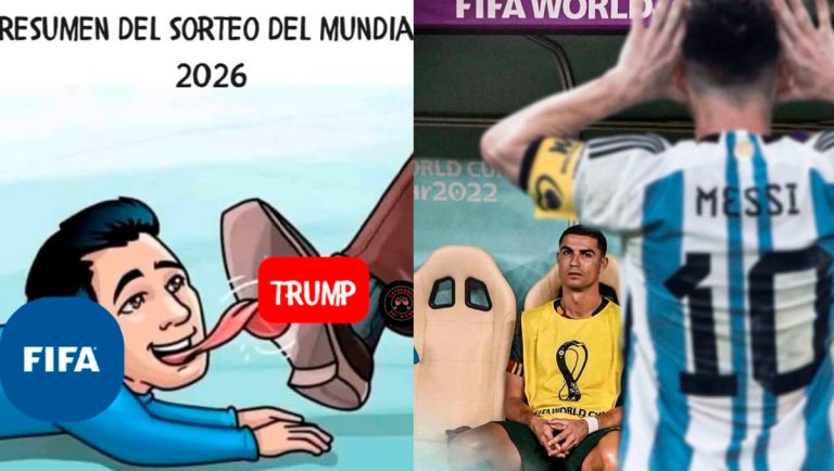 Memes y la ILUSIÓN Argentina: ¿El sorteo del Mundial un homenaje a Trump?