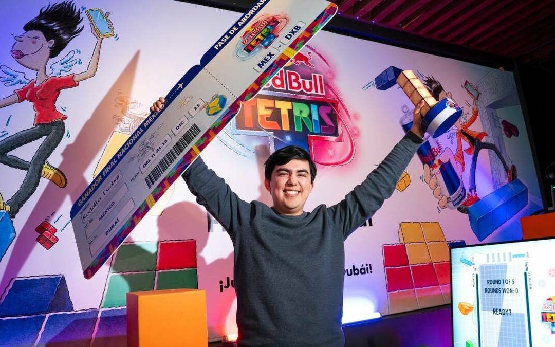 México se Prepara para el Primer Red Bull Tetris con Drones rumbo a Dubái