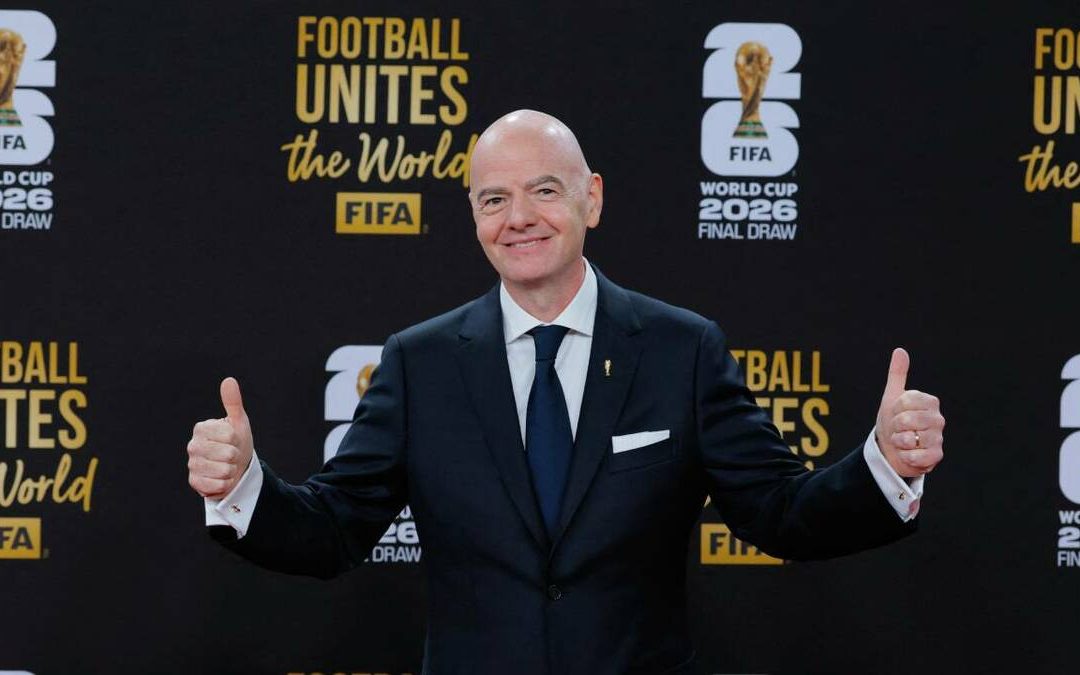 Gianni Infantino y sus múltiples roles en el sorteo del Mundial 2026 de la FIFA