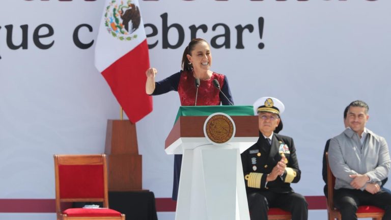 Las Claves del Mensaje de Sheinbaum en el Festejo por los 7 Años de la 4T