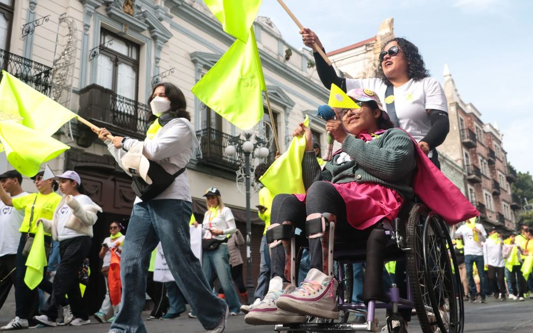 Marcha en Puebla: Orgullo y Dignidad por los Derechos de Personas con Discapacidad