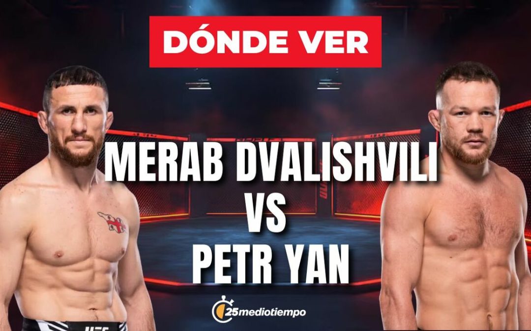 Dónde ver la emocionante pelea de UFC 323: Merab Dvalishvili vs Petr Yan