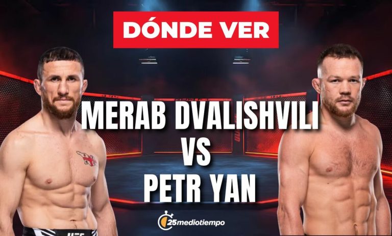 Dónde ver la emocionante pelea de UFC 323: Merab Dvalishvili vs Petr Yan