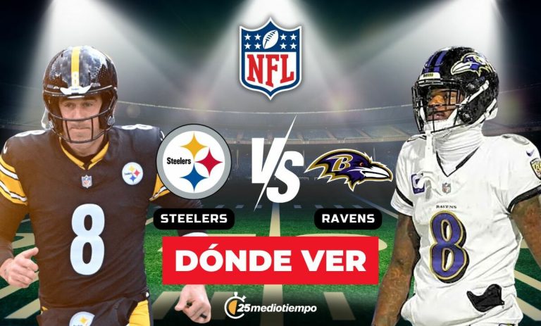 Steelers vs. Ravens: Horario y dónde ver EN VIVO el emocionante partido de la Semana 14 de la NFL 2025