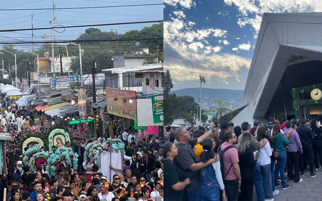 Aumenta la devoción de fieles en la Basílica de Guadalupe en Monterrey