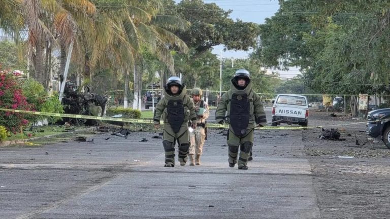 Aumenta la seguridad en Coahuayana tras la explosión de coche bomba que dejó 5 muertos