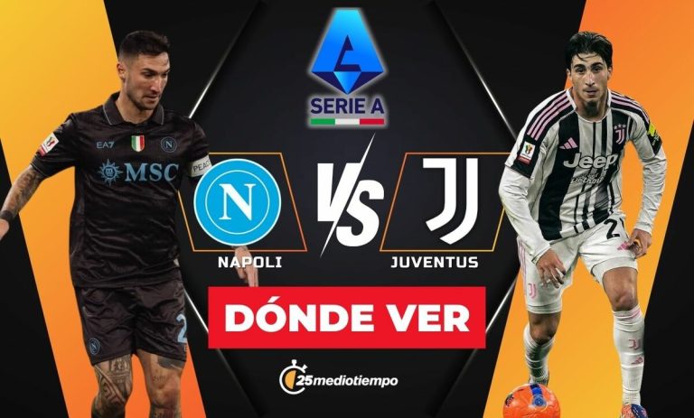 Napoli vs Juventus en Vivo: Horarios y Dónde Ver el Partido de la Serie A 2025