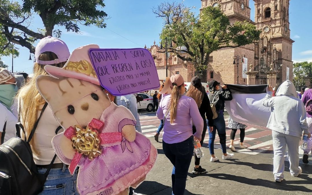 Feminismo en Acción: Protestas en Morelia por el Feminicidio de Maritza E y la Búsqueda de sus Hijas Desaparecidas