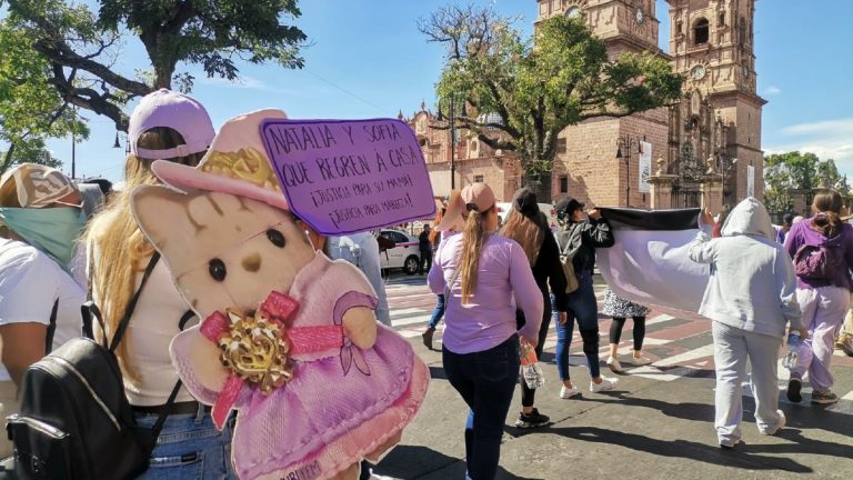 Feminismo en Acción: Protestas en Morelia por el Feminicidio de Maritza E y la Búsqueda de sus Hijas Desaparecidas