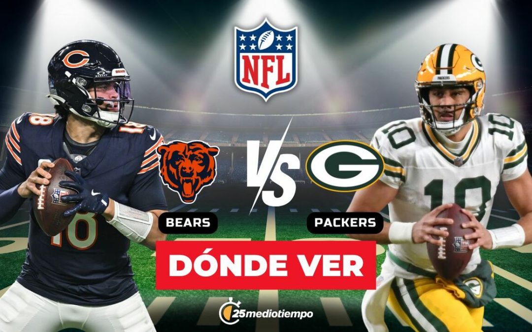 Chicago Bears vs. Green Bay Packers EN VIVO: Horarios y Dónde Ver el Partido de la Semana 14 NFL 2025