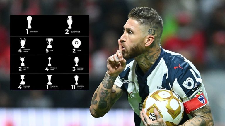 Sergio Ramos Celebra Sus Títulos con el Toluca en Redes Sociales
