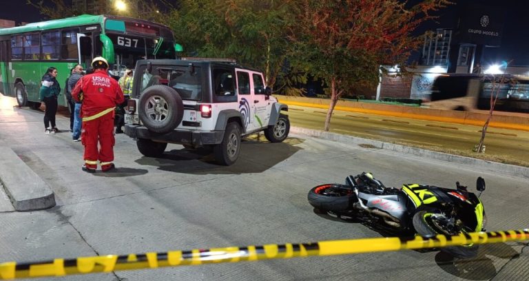 Trágico accidente en Zapopan: Motociclista arrollado por camión de la ruta 637