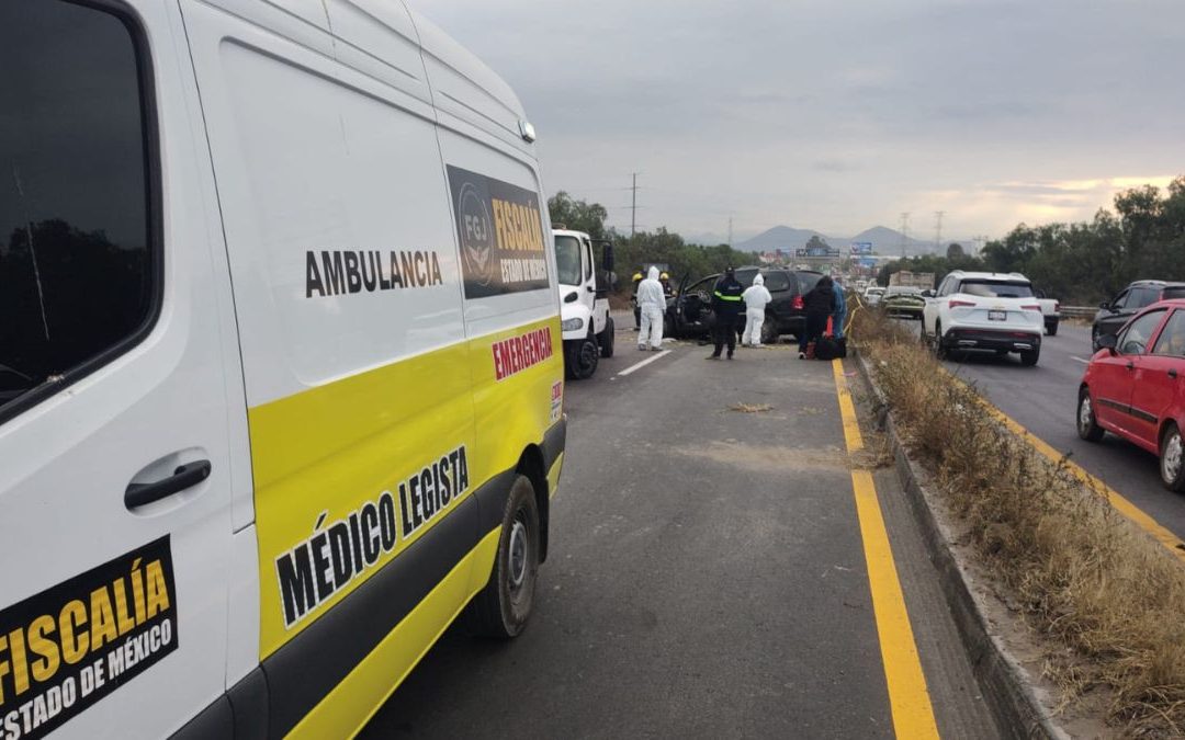 Trágico choque en Texcoco: Dos mujeres pierden la vida en la Lechería-Texcoco