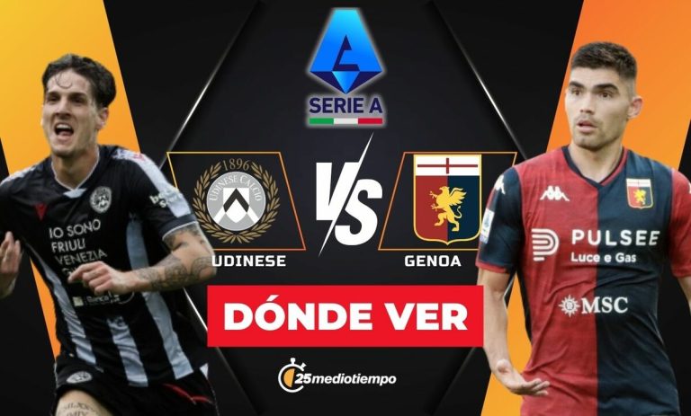 Udinese vs. Genoa EN VIVO: Hora y dónde ver el emocionante partido de la Serie A 2025