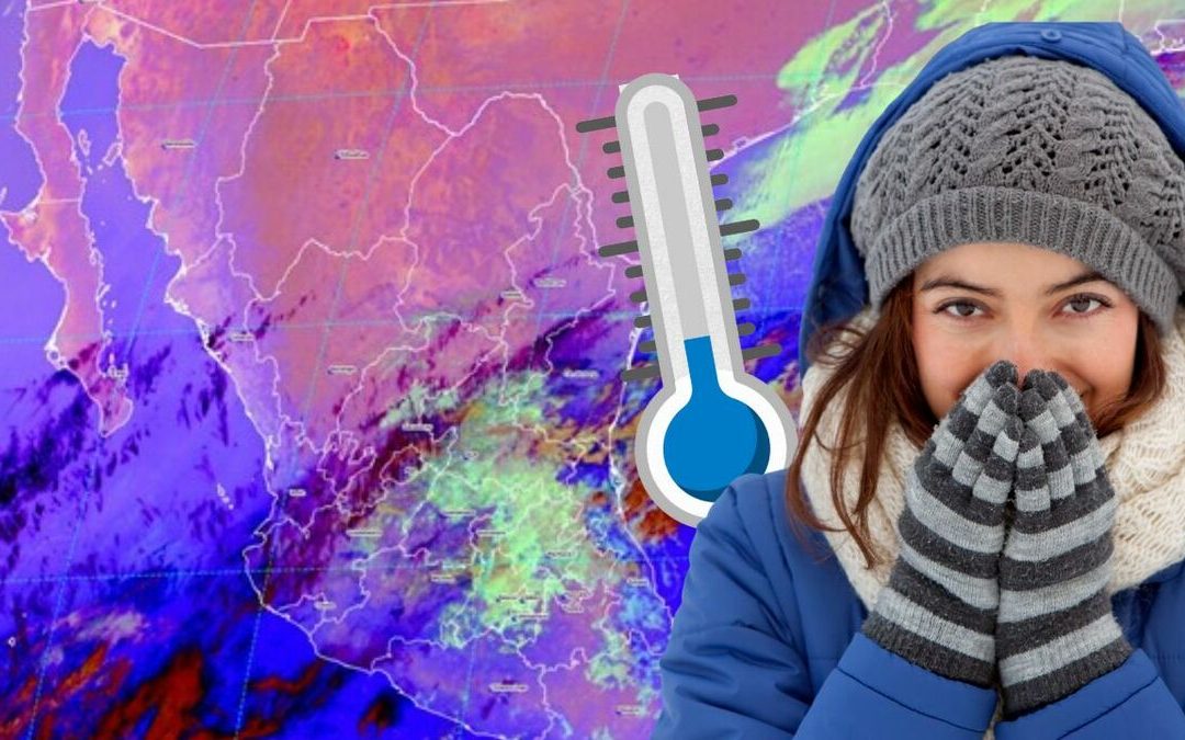 Frente Frío 19: Fuertes Lluvias y Vientos en México Este 8 de Diciembre