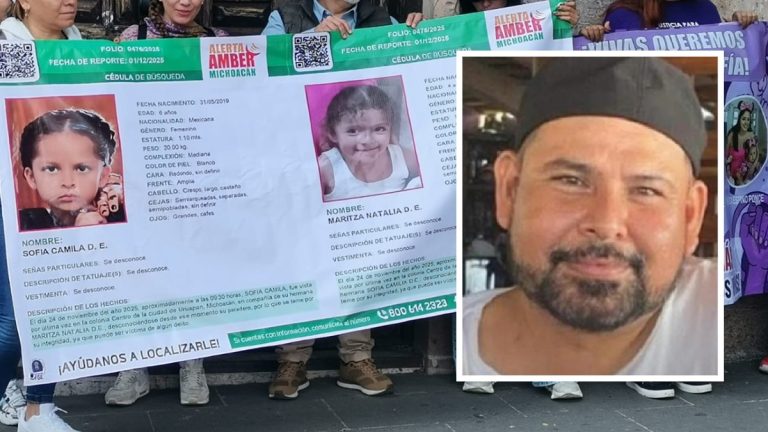 Ofrecen Recompensa por Información sobre Luis Felipe Duarte, Padrastro de Niñas Desaparecidas en Michoacán
