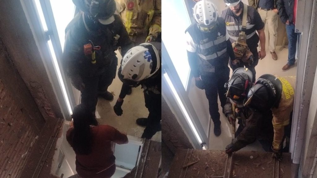 Cinco mujeres atrapadas en un elevador en Durango: Un rescate inesperado