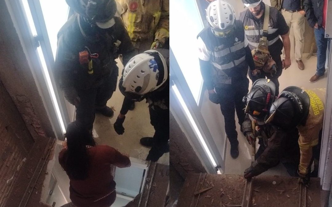 Cinco mujeres atrapadas en un elevador en Durango: Un rescate inesperado