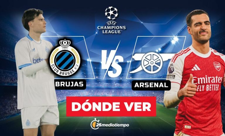 Brujas vs. Arsenal EN VIVO: Sigue el Partido de Champions League 2025