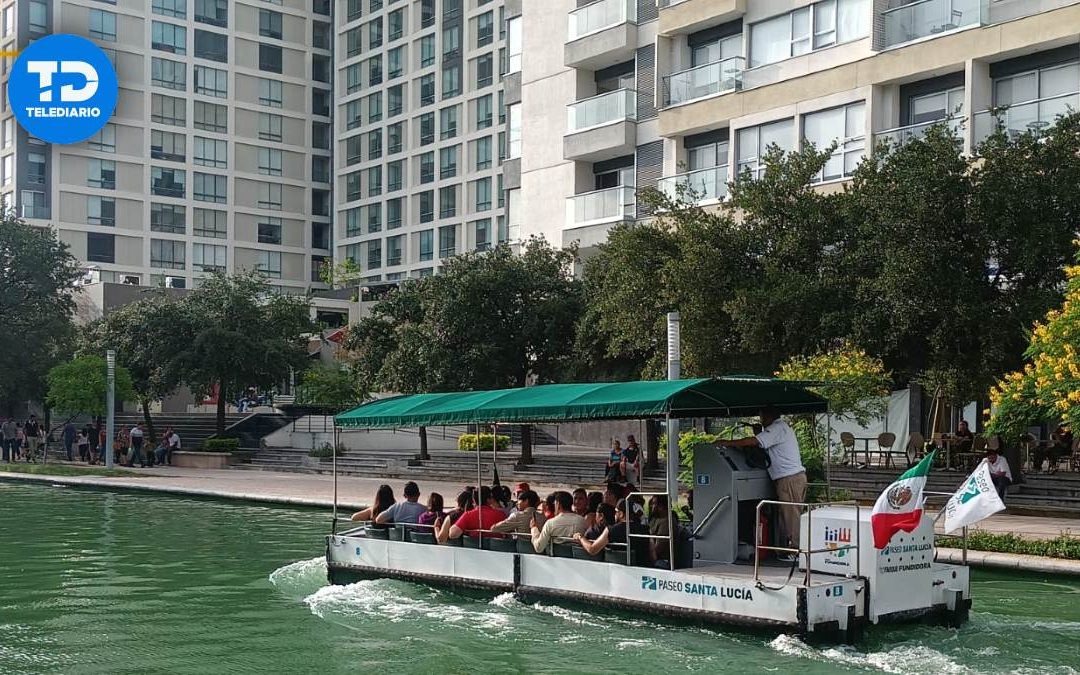 Descubre cuánto cuesta el recorrido en lancha en el Paseo Santa Lucía de Monterrey