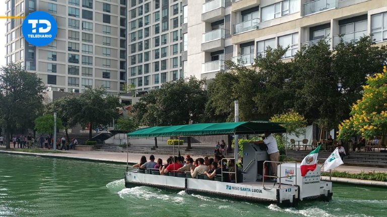 Descubre cuánto cuesta el recorrido en lancha en el Paseo Santa Lucía de Monterrey