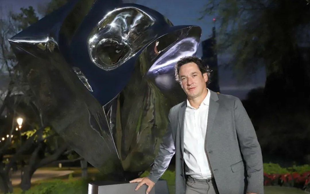 Gustavo Vélez Maraví presenta impresionantes obras monumentales en el parque Rufino Tamayo de San Pedro Garza García