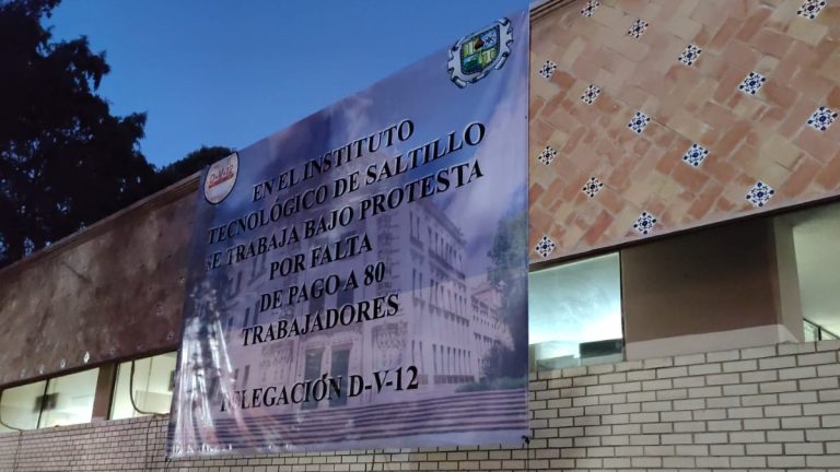 Protesta de Trabajadores del ITS Exige Pago de Salarios Adeudados
