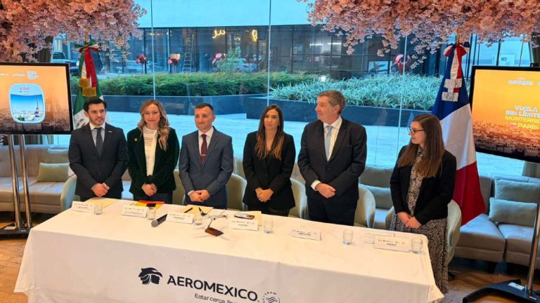 Aeroméxico Lanza Vuelo Directo de Monterrey a París a Partir de Abril de 2026