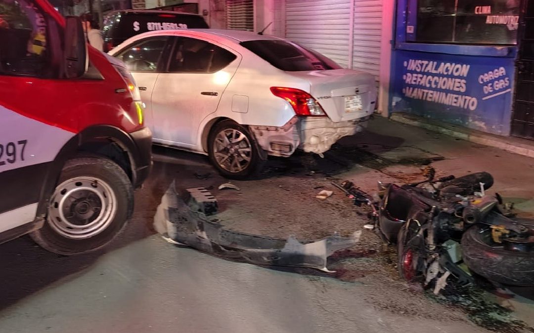 Trágico accidente: Motociclista muere tras violento impacto en Fovissste La Rosita, Torreón