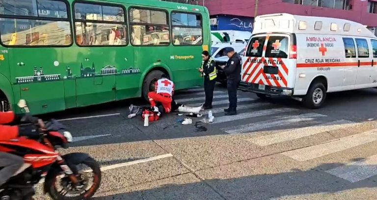 Accidente en Guadalajara: Madre e Hija Afectadas por Camión de la Ruta 175A