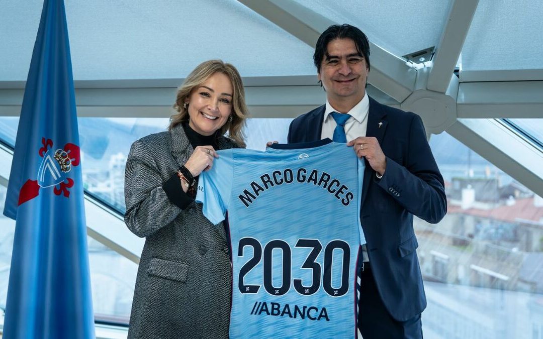 Marco Garcés renueva su cargo como director deportivo del Celta de Vigo hasta 2030