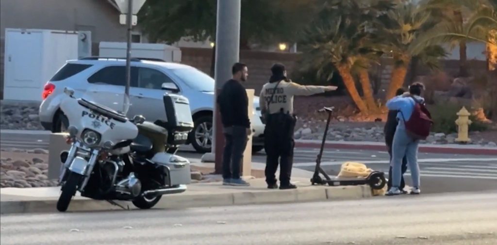 Accidente en Las Vegas: Niño herido tras choque con scooter