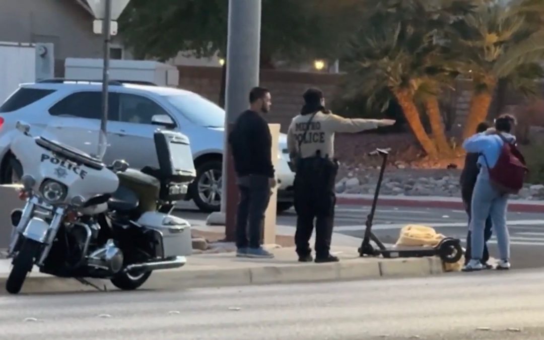 Accidente en Las Vegas: Niño herido tras choque con scooter