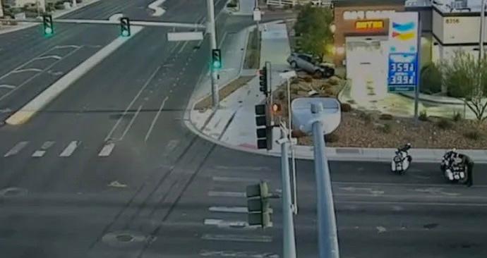 Accidente de tráfico en North Durango: mujer fallecida en Las Vegas