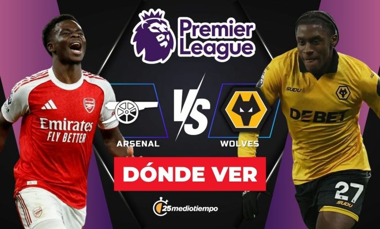 Arsenal vs Wolves: Descubre a qué hora y dónde ver EN VIVO el partido J16 de la Premier League 2025