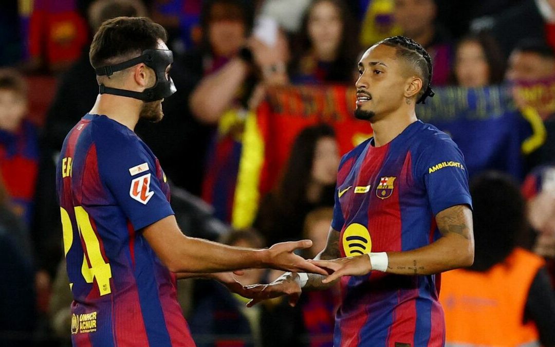 Raphinha Brilla con Doblete: Barcelona Vence a Osasuna y se Mantiene Líder