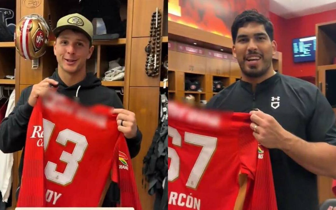 Los 49ers envían sus mejores deseos a Toluca en el ámbito del fútbol
