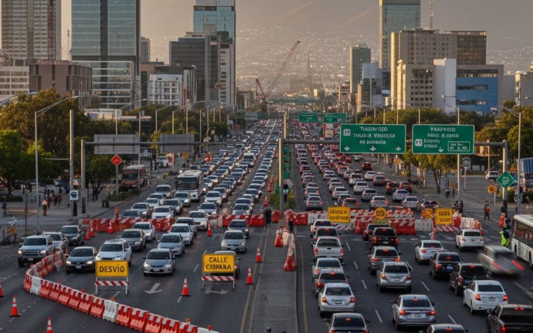 Cierres Viales en Monterrey: Todo lo que Necesitas Saber para el 14 de Diciembre