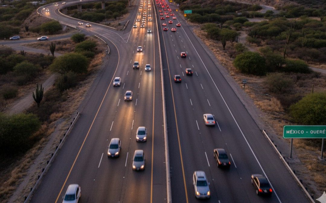Actualizaciones en la Autopista México-Querétaro: Choques y Cierres Viales en Vivo