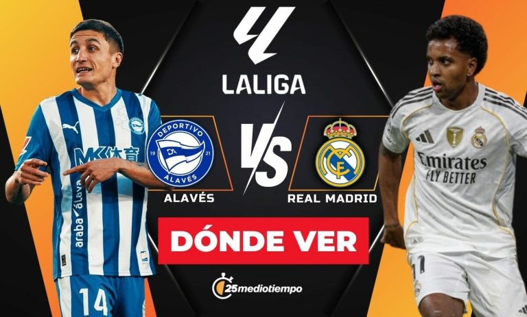 Dónde VER Alavés vs. Real Madrid EN VIVO: Horario y Canales para LaLiga 2025