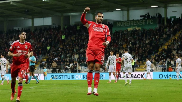 Benfica logra una victoria impresionante ante Moreirense gracias a Pavlidis