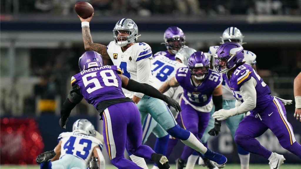 Resumen del Partido NFL 2025: Minnesota Vikings Superan a Dallas Cowboys 34-26